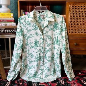 Toile Buttondown